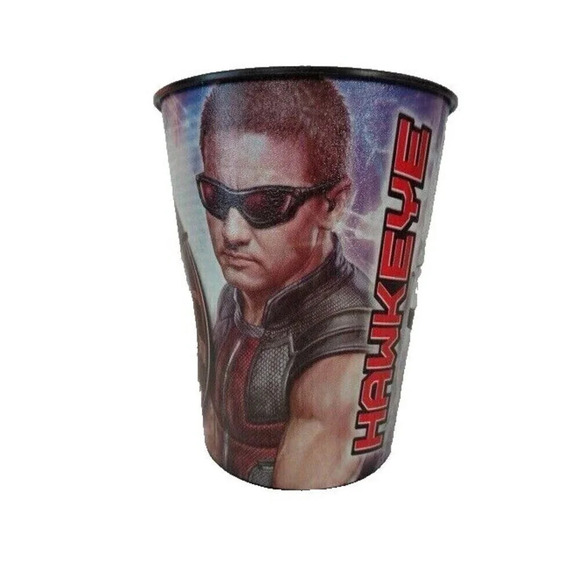 Marvel Haweye Assemble Avengers Plastic Party Cup 16 oz New - Picture 2 of 3